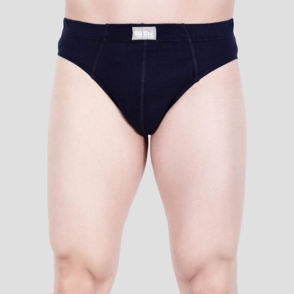 Big Eye men's cotton brief BR001 in navy blue color – breathable premium innerwear