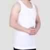 Big Eye MV005 Men’s Premium White Cotton Vest – Soft, Breathable & Tagless